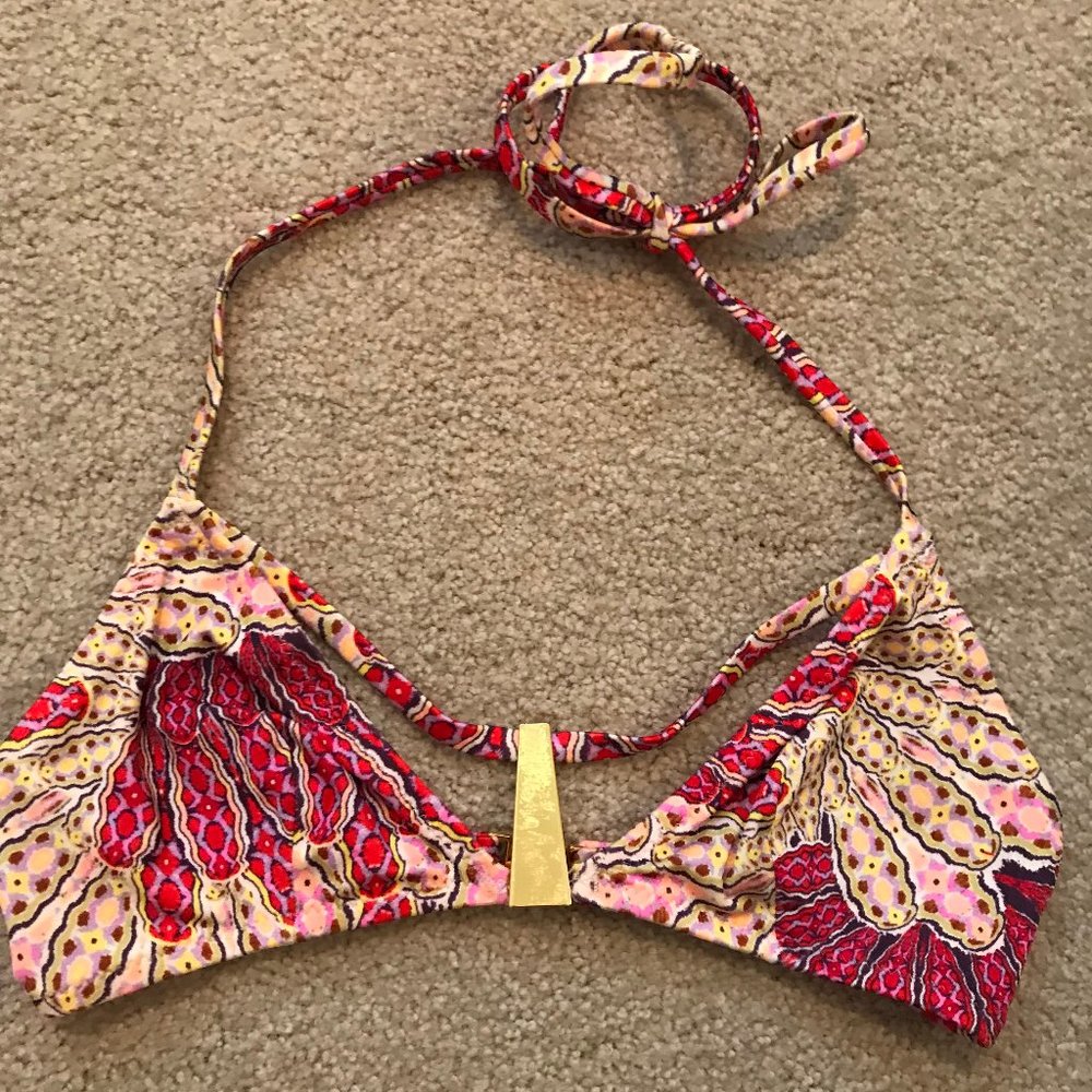 Bikini Top with metal detail